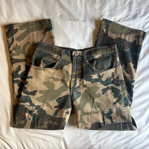 Vintage Camo Cargo Pants – Bass Pro Shops – Size 32x31